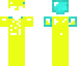 diamond and gold armor