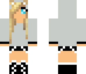 blonde wolf girl