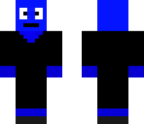blue man