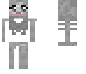 female skeleton skin