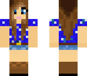 blue cow girl