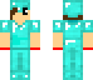 guy in diamond armor