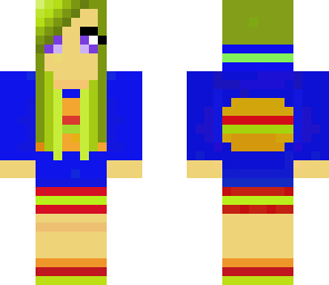 hamburger girl