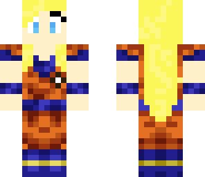 ssj 3 girl goku