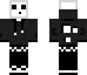 white slime in white hoodie