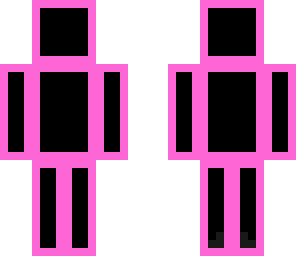 black and pink