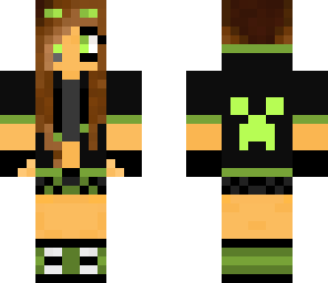 creeper soldier girl