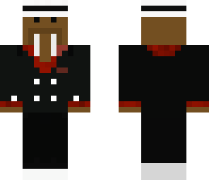 walrus in a suit