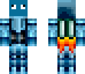 squid in truemu suit