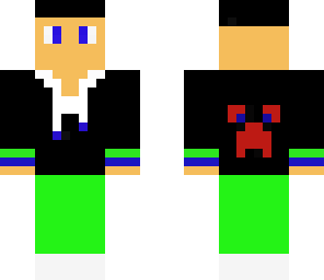 me esqueci do toque final o creeper nas costas