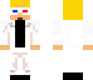 3d white dude