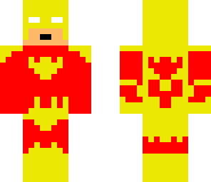 red and yellow batman