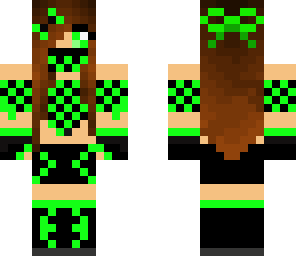 creeper ninja girl