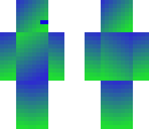 blue and green