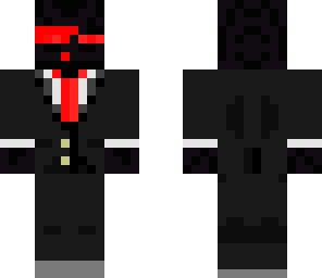 enderman in a red suit