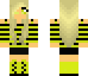 cute girl bumble bee