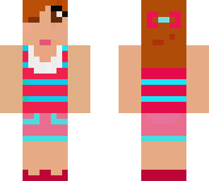 pink and blue