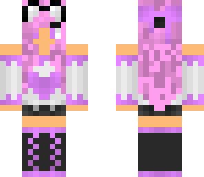 awesome pink fluffy girl