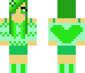 green girl