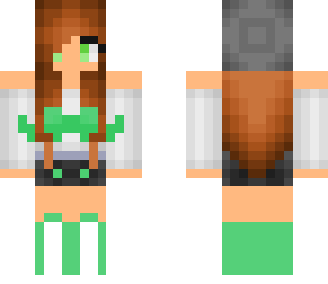 mutstach girl teal