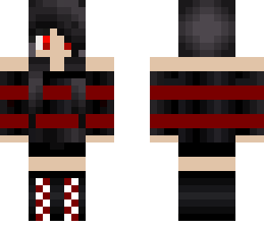 cute emo red girl fix