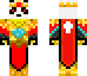 my offical minecraft panda skin for fireman