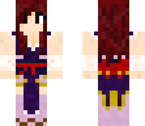 erza scarlet -  robe of yuen