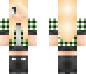 me in minecraft creeperanimegirl