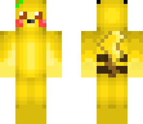 pikachu 1 green bow
