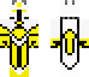 gold-white knight