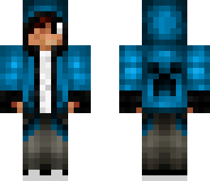 blue jacket