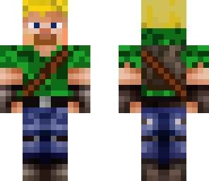 green blonde hunter steve shaved