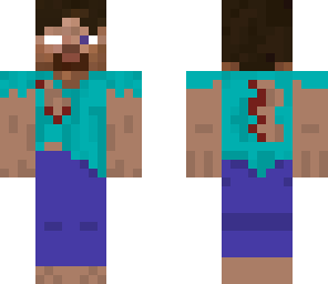 turning into herobrine
