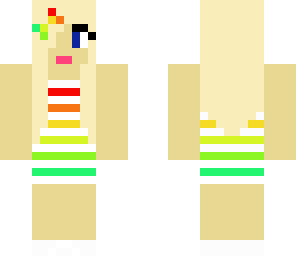 rainbow girl