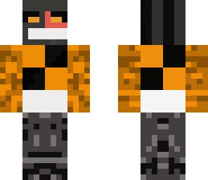 black-orange death