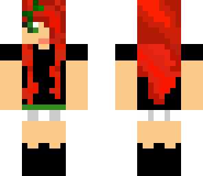 red head gothic girl