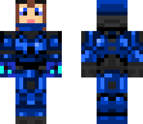blue girl sparten