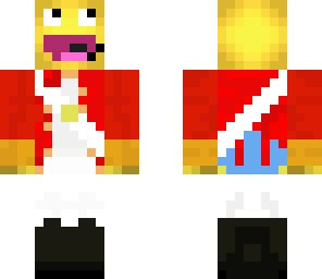 epic face red coat