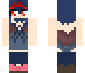 animinecraft girl cave spider little sister