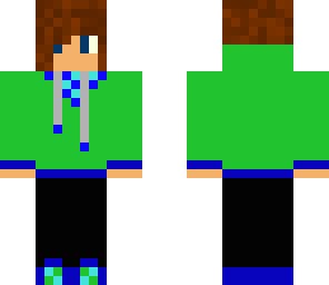 boy in green
