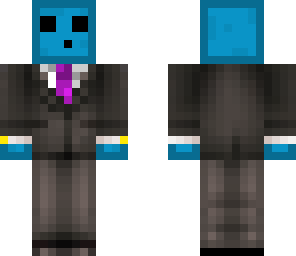 blue slime suit
