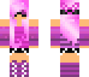 goggles pink girl