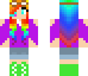 neon gamer girl