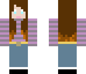 casual ombre girl