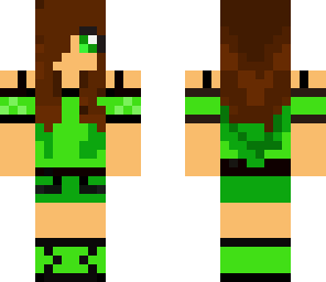 new improved green girl queen