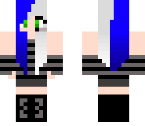 half and half girl 1