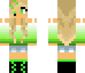 green girl