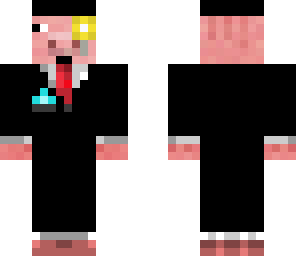 rich pig man