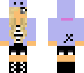 blue hippo girl