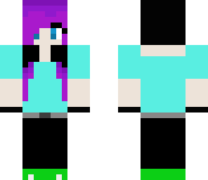 purple girl